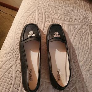 Michael by Michael Kors black flats